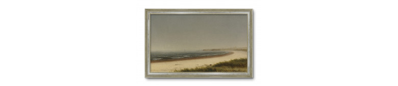 Картина в раме "Пляж в Нью-Порте" 