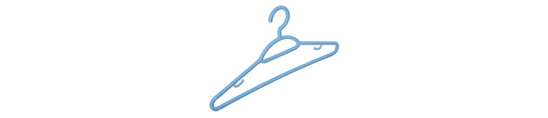 Вешалки-плечики для сорочек размер 48-50 набор 2 шт (24 шт/уп)