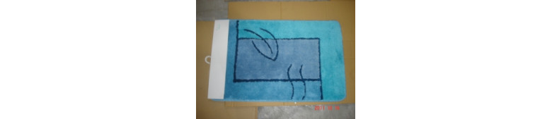 Коврик "FANTASTIK" 55*90, ворс 1,2 см, цветные с рисунком (2 предмета)